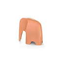 Éléphant de porcelaine - 12,7 × 6,7 × 12,7 cm - Rose - Caussa