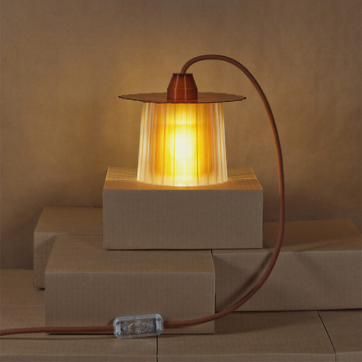 Lampe Amanda - Ambre - Warren & Laetitia