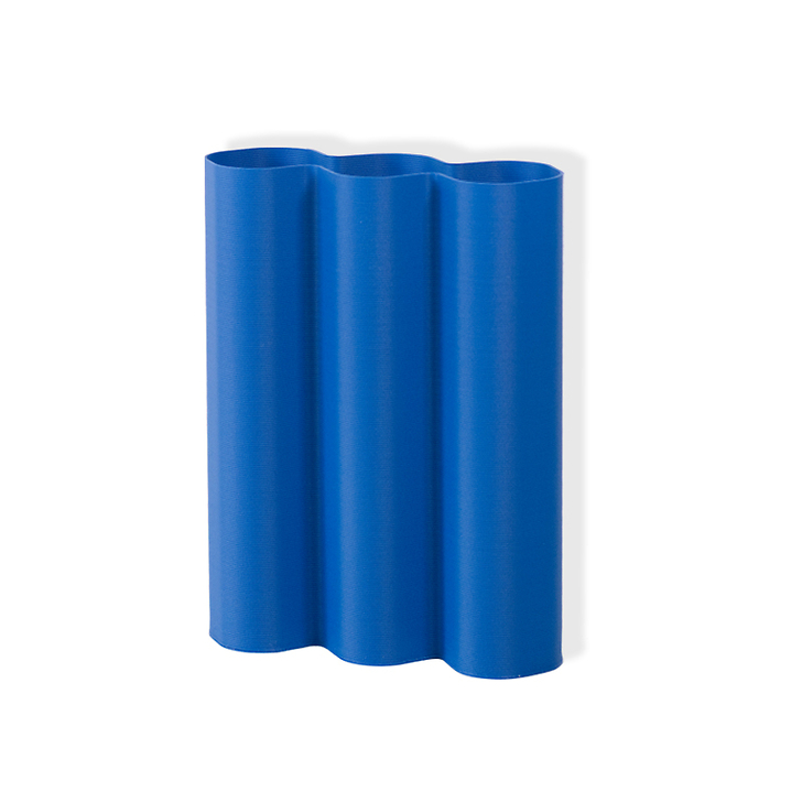 Álvaro 3 Vase - Matte blue - Warren & Laetitia