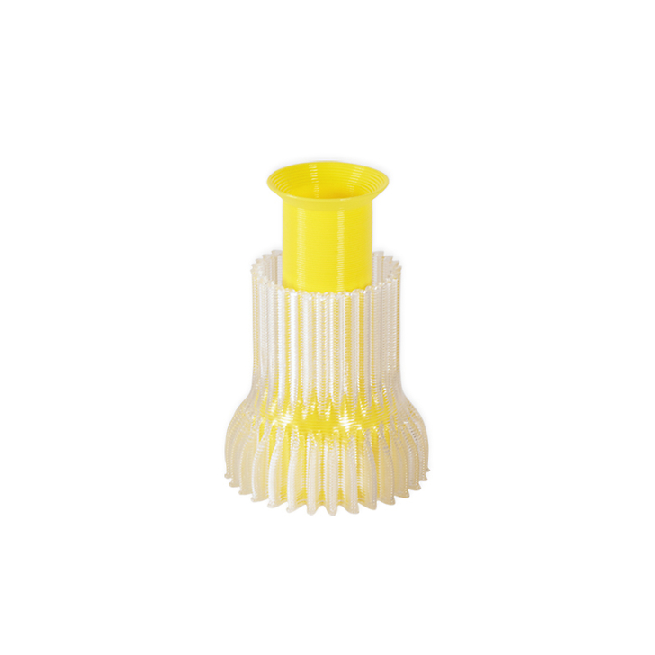 Double candle holder 2.21.1 - Yellow - Warren & Laetitia