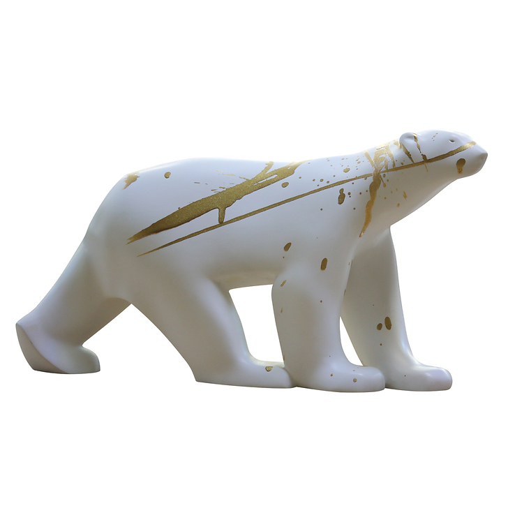 Ours Blanc - François Pompon Éclats d'or