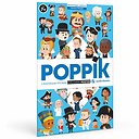 Discovery Poster + 44 stickers Famous people - Poppik
