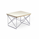 Table d'appoint LTR Eames - Contreplaqué blanc