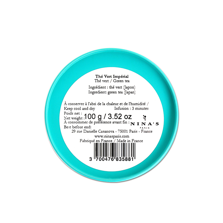 Imperial Green Tea- Nina's Paris 100 g / 3.52 oz