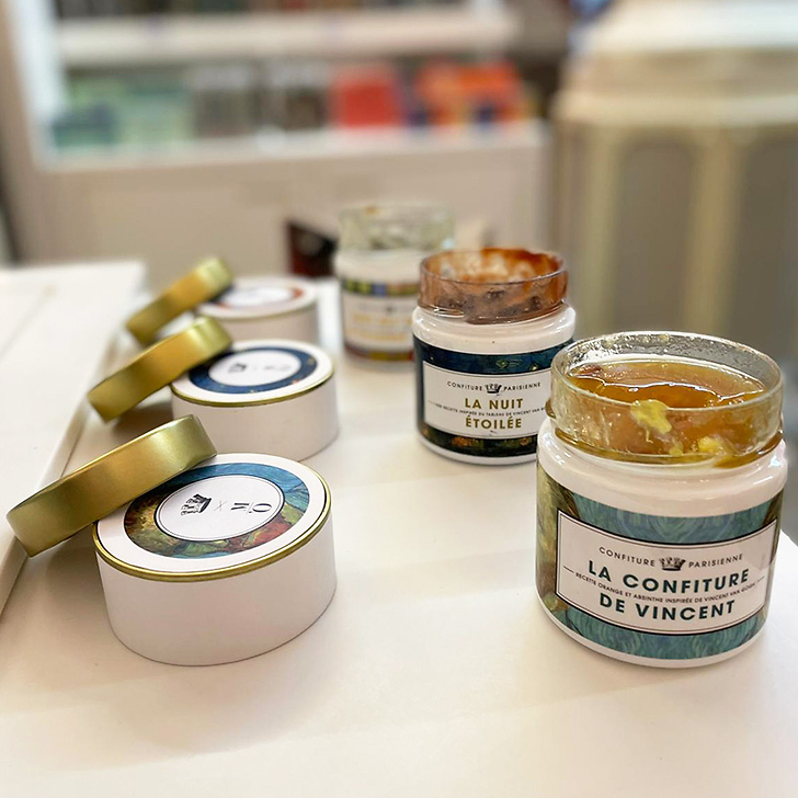 Musée d'Orsay Jam Chestnut, pear and Tonka bean 8.8 OZ - Petit déj' dans la chambre jaune - Confiture parisienne