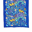 C.F.A. Voysey Butterflies and Birds Scarf - V&A