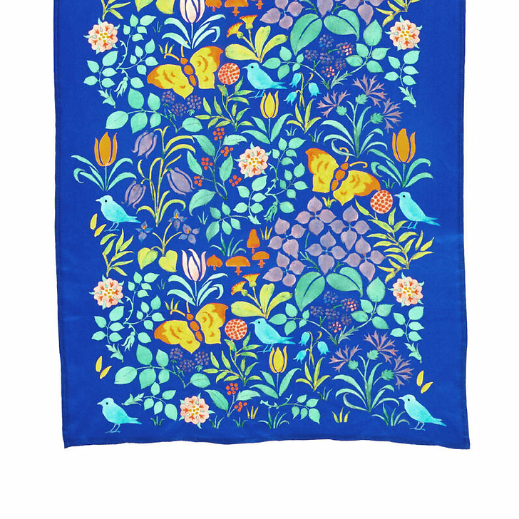 C.F.A. Voysey Butterflies and Birds Scarf - V&A