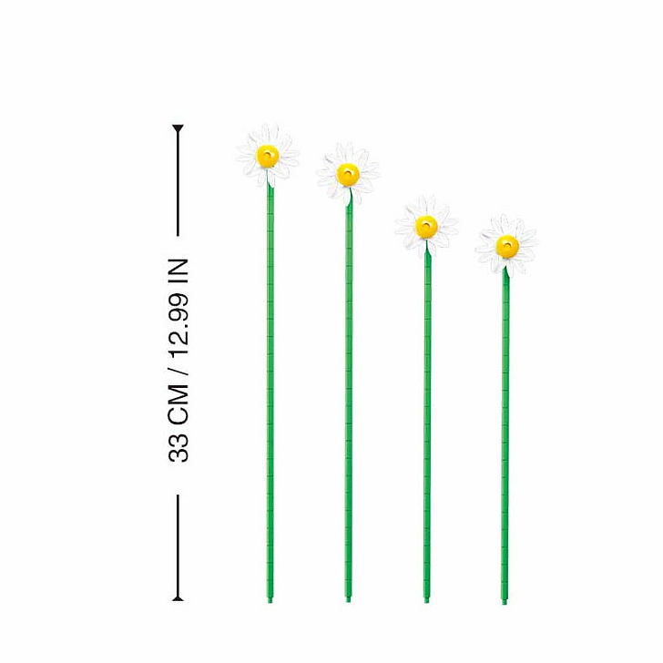 Set de construction créatif Fleurs Tournesol - Sluban