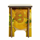 Tabouret pliable en carton Vincent van Gogh - Tournesols - Unfold x Van Gogh Museum Amsterdam®