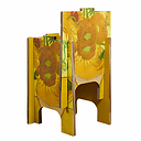 Cardboard Stool Vincent van Gogh - Sunflowers - Unfold x Van Gogh Museum Amsterdam®