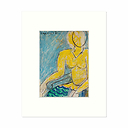 Reproduction sous Marie-Louise Henri Matisse - Katia à la chemise jaune, 1951