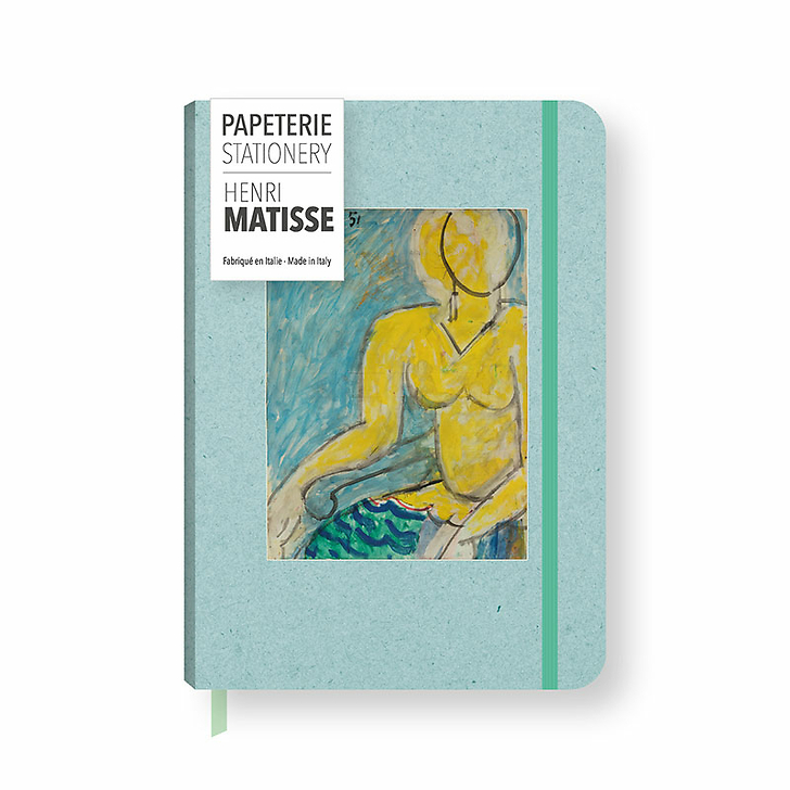 Cahier à élastique Henri Matisse - Katia à la chemise jaune, 1951