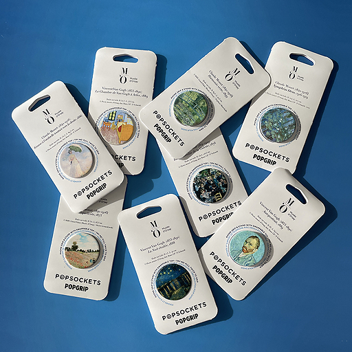 Poignée/support pour téléphone Claude Monet - Coquelicots - PopSockets