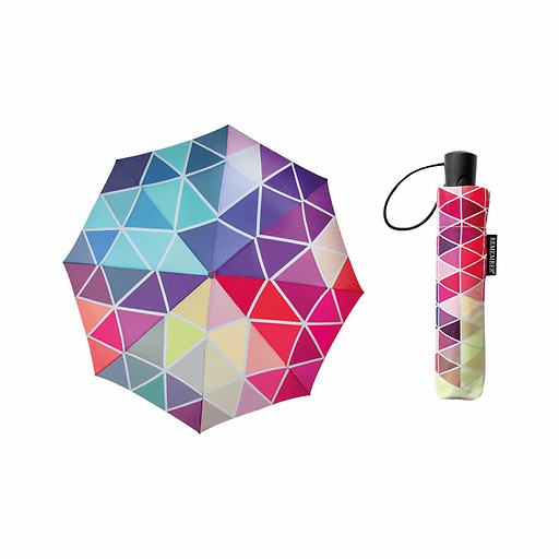 Parapluie de poche multicolore