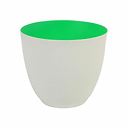 Photophore en porcelaine Vert - Ø 9 cm