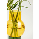 Vase tube Bulle - Jaune