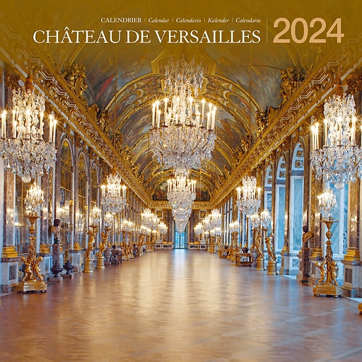Calendrier 2024 Château de Versailles - 30 x 30 cm