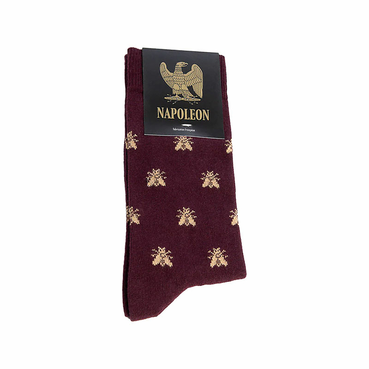 Chaussettes Napoléon Abeilles d'or - Maison Broussaud