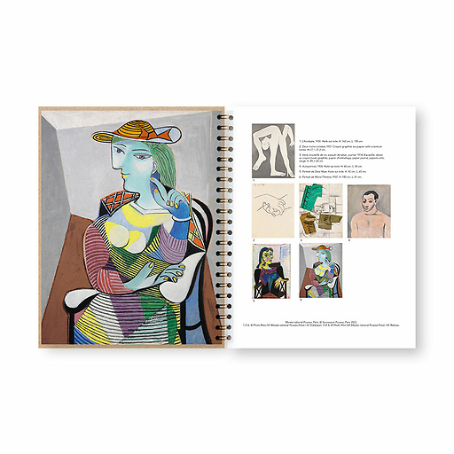 Cahier à spirale Picasso Célébration 1973-2023