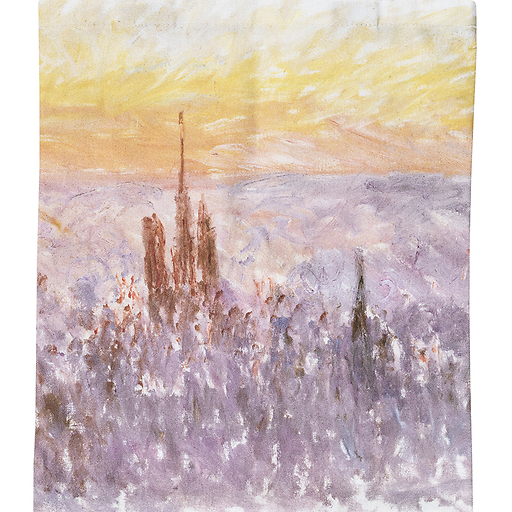 Sac vue de Rouen Claude Monet exposition Léon Monet Musée Luxembourg 2023 41x35