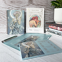 Lot de 10 cartes postales Alphonse Mucha - Reproductions de lithographies en couleurs - 14 x 20 cm