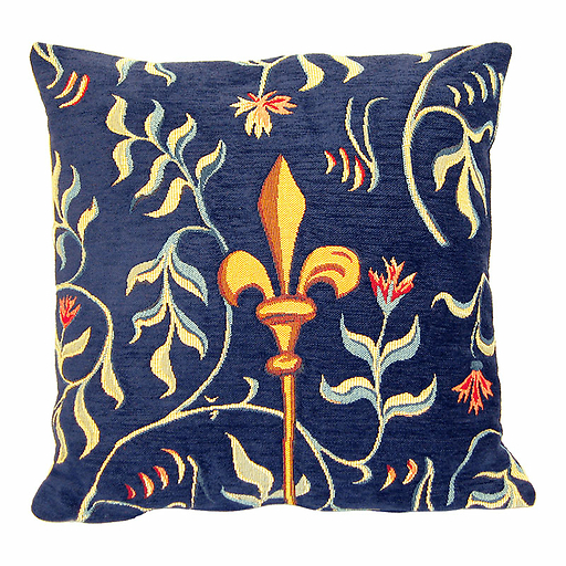 Housse de coussin Crosse-Saphir - Jules Pansu - 45 x 45 cm