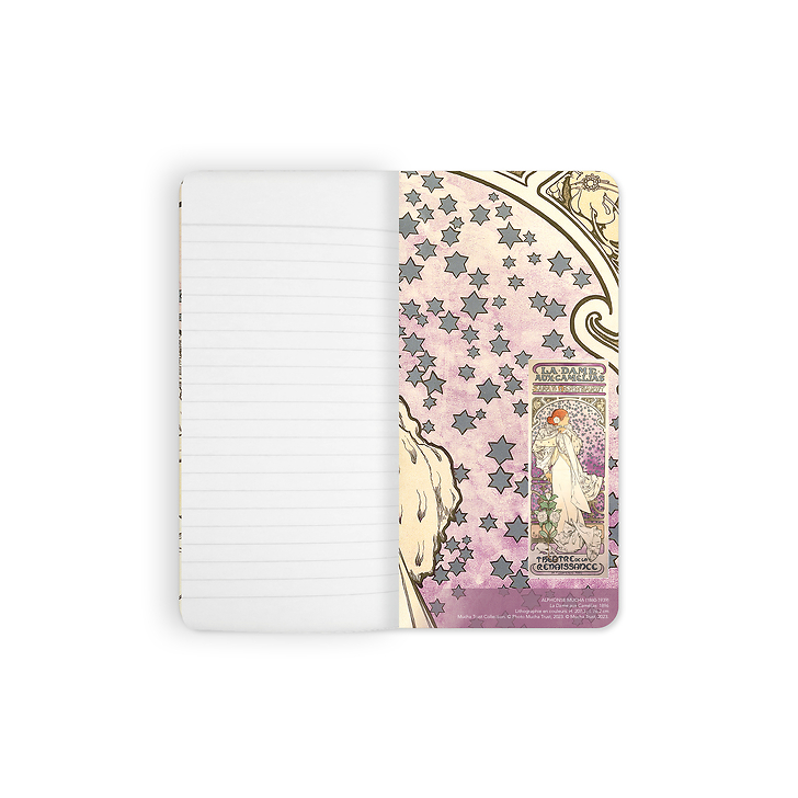 Carnet long Alphonse Mucha - Sarah Bernhardt La Dame aux Camélias, 1896