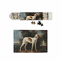 Micro Puzzle Jean-Baptiste Oudry - Polydore, chien de la meute de Louis XV, 1726