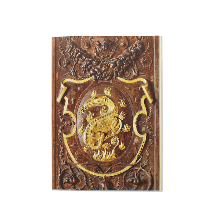 Notepad A5 - Salamander motif paneling