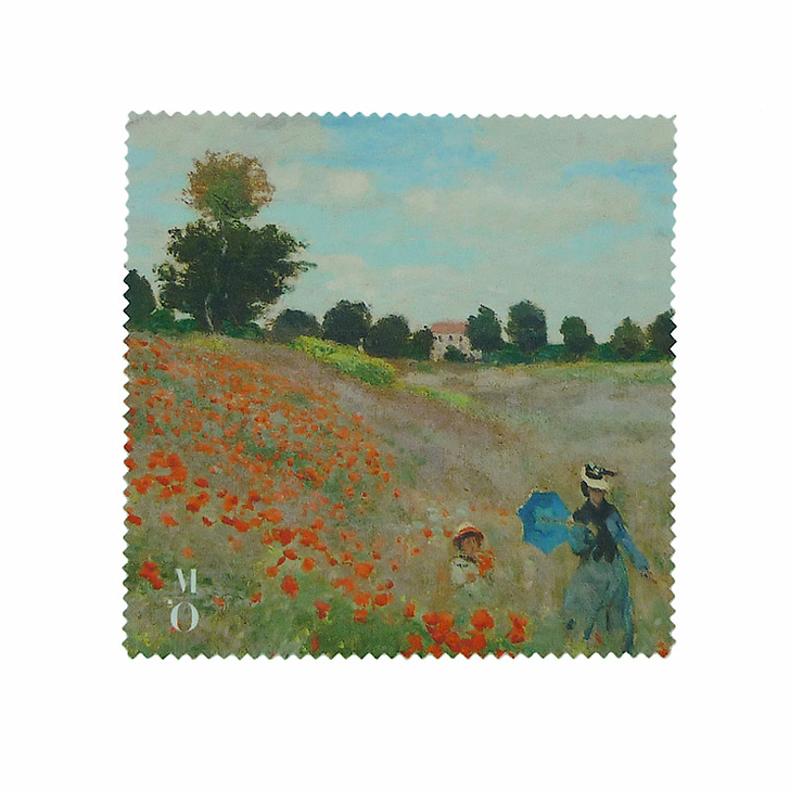 Microfibre Claude Monet - Coquelicots