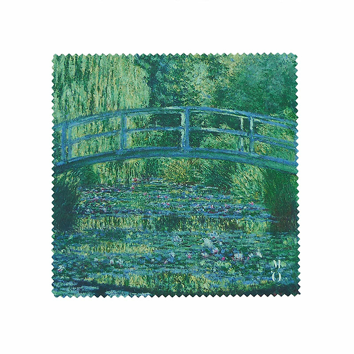 Microfibre Claude Monet - Le Bassin aux nymphéas, harmonie verte