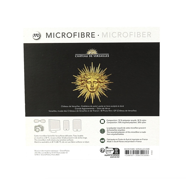 Microfiber Château de Versailles - Emblem of the sun · Boutiques