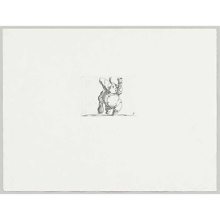 The Drinker Seen In Front