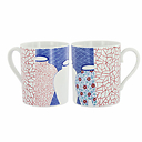 Mug en porcelaine 3 jarres