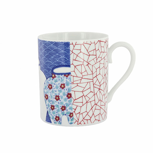 Mug en porcelaine 3 jarres