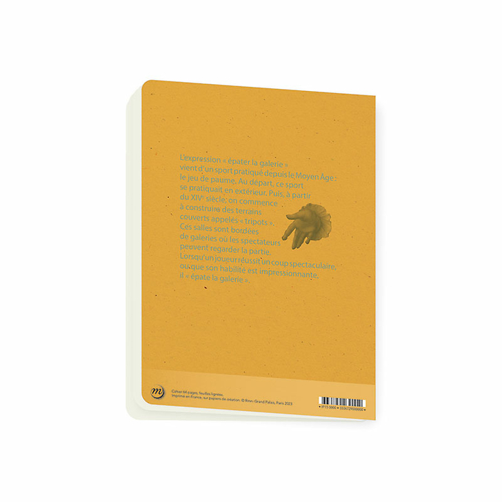 Cahier Épater la galerie - Château de Fontainebleau