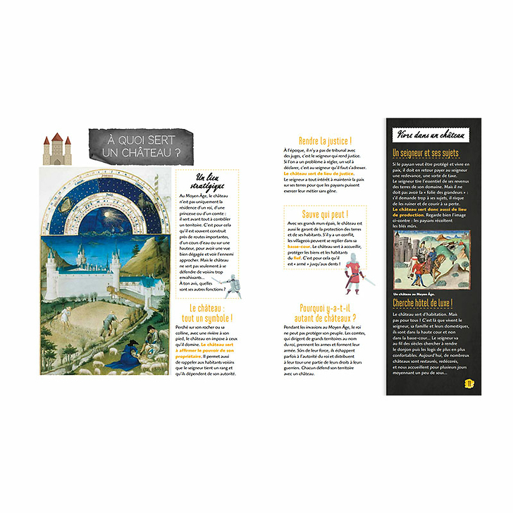 Les châteaux de France expliqués aux enfants