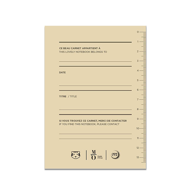 Notebook A6 Papier Tigre - Manet