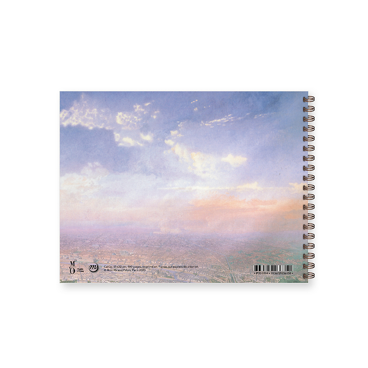 Cahier à spirale Victor Navlet - Vue générale de Paris, prise de l'Observatoire, en ballon, 1855