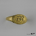 Signet ring with Sphinx