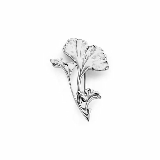 Broche Gingko Art Nouveau