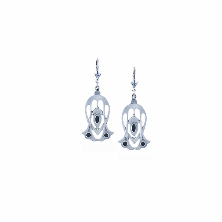 Boucles d'oreilles Art Nouveau