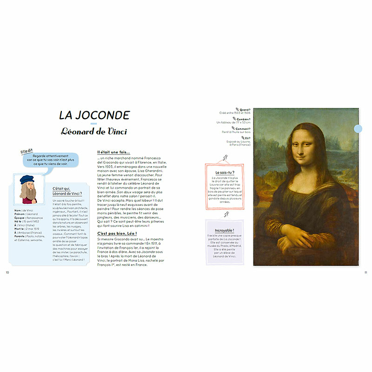 Les 10 plus beaux tableaux racontés aux enfants