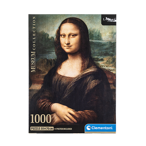 Puzzle 1000 pièces - La Joconde, Léonard de Vinci