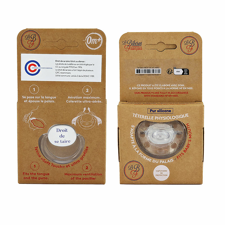 Tétine Droit de se taire - Conseil Constitutionnel