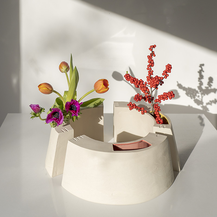 Matrix vase - Agnès Thurnauer