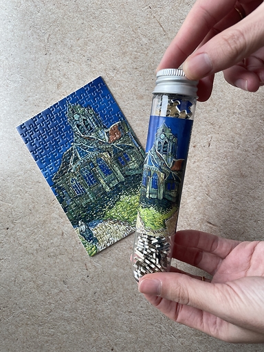 Micro Puzzle 150 pièces Vincent van Gogh - L'Église d'Auvers-sur-Oise
