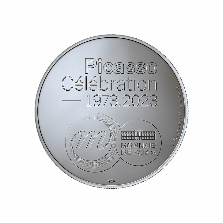 Médaille Picasso Célébration 1973-2023 - Monnaie de Paris