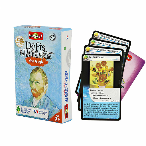 Playing cards Nature challenge - Van Gogh - Bioviva