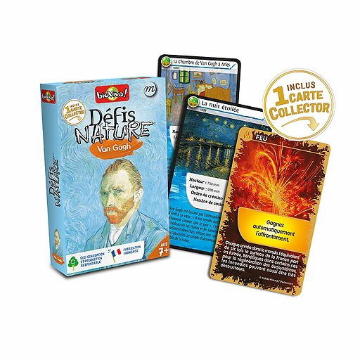 Jeu de cartes Défis Nature - Van Gogh - Bioviva